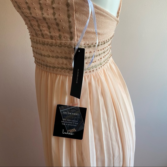 Lulu’s Blush Pink Embroidered Maxi Dress - Picture 8 of 11